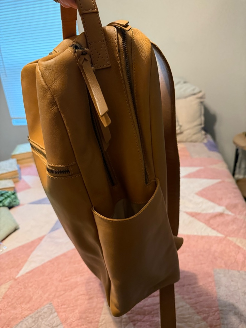 Able Alem Leather Backpack - Picture 8 of 11